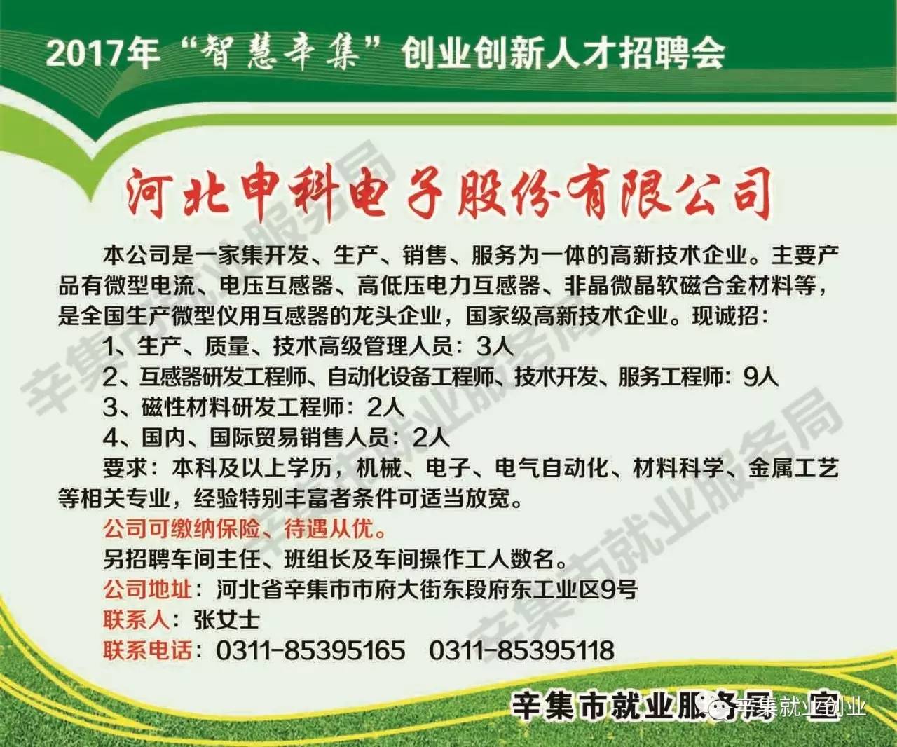 辛集市最新招工信息全面概览