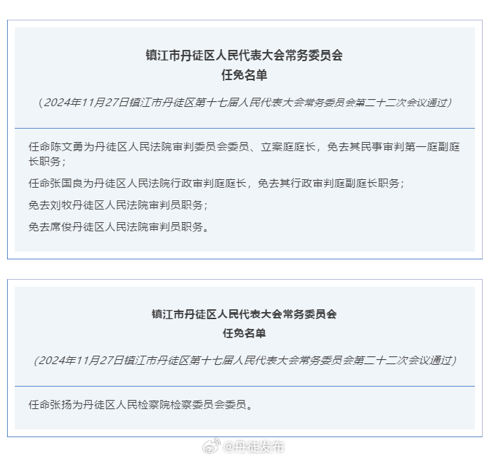 湛江市最新人事任免动态更新